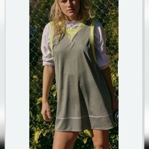 NWT FP Movement Walk Out One Piece Romper Mini Dress Medium